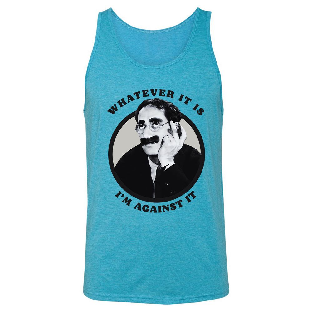 Unisex Jersey Tank - JJJLUAN6 - Aqua Triblend - 3