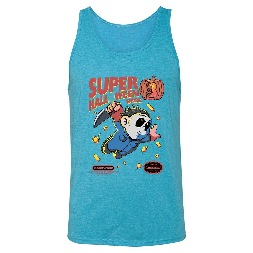 Unisex Jersey Tank - 9HPTL6R1 - Aqua Triblend - 3
