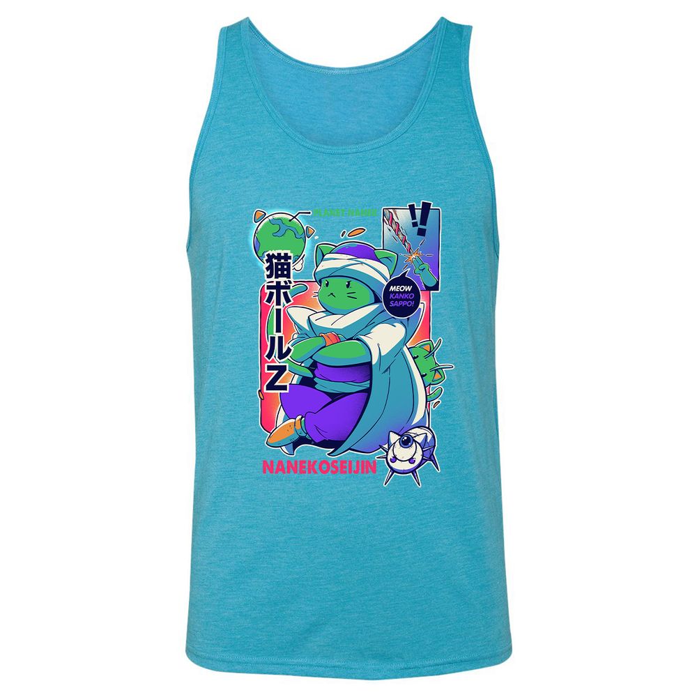 Unisex Jersey Tank - 63RA7S2M - Aqua Triblend - 3