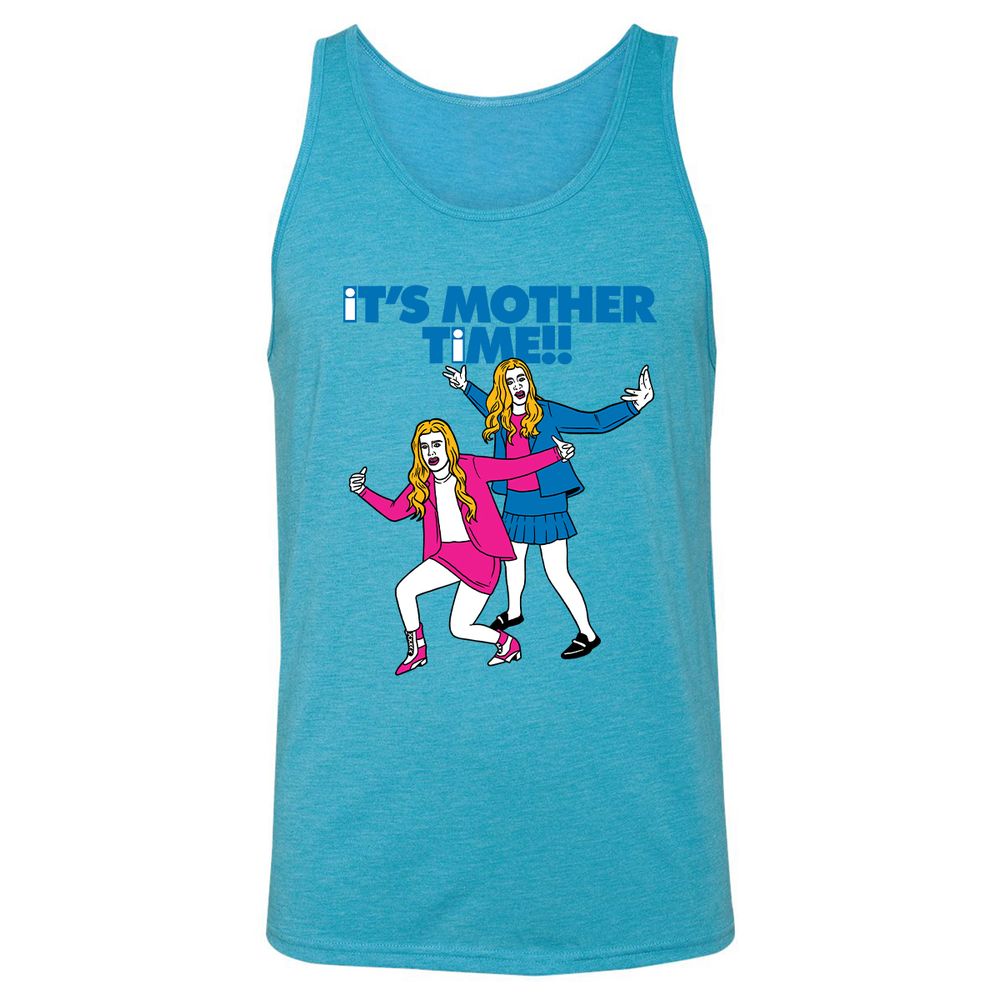 Unisex Jersey Tank - YLFNBZEM - Aqua Triblend - 3