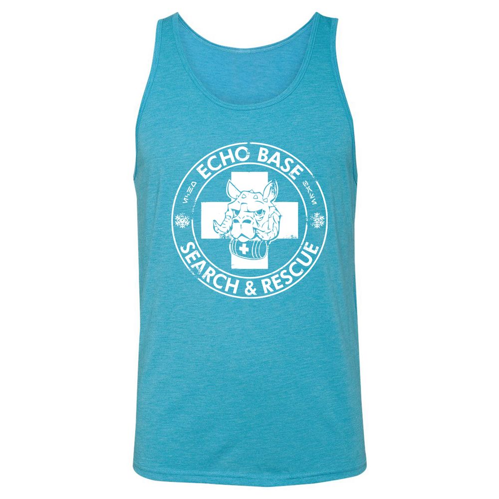 Unisex Jersey Tank - 5JM5VT8W - Aqua Triblend - 3