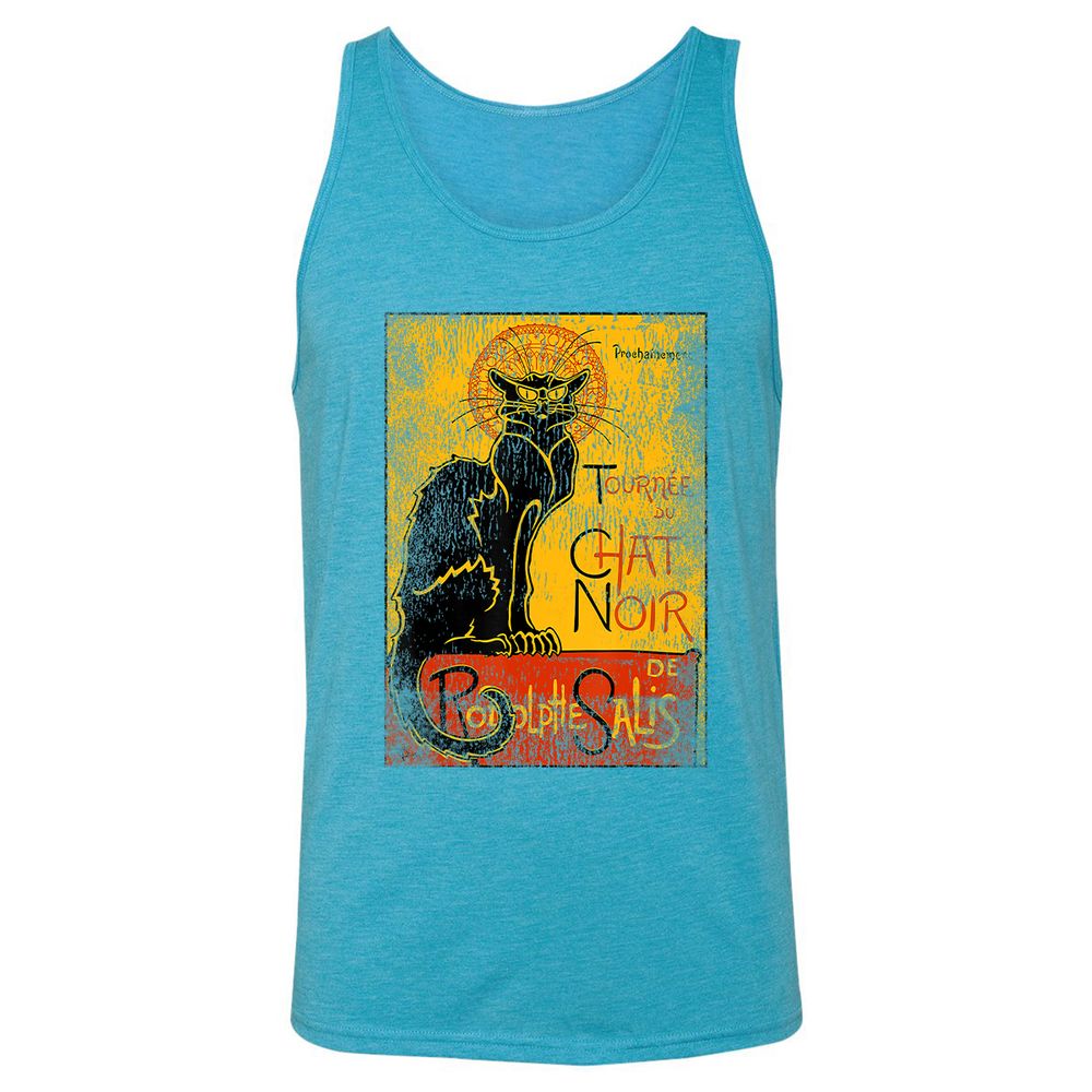 Unisex Jersey Tank - VEEKH5PY - Aqua Triblend - 3