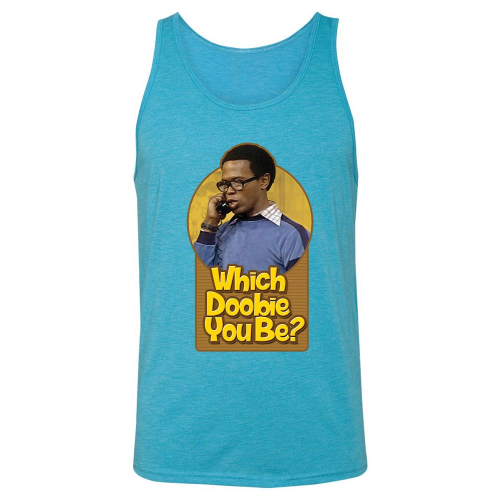 Unisex Jersey Tank - 6XGY1HLQ - Aqua Triblend - 3