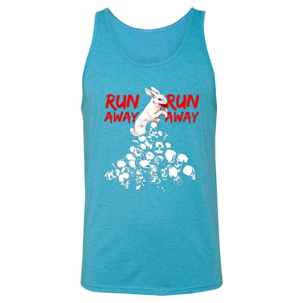 Unisex Jersey Tank - N2H89BZ4 - Aqua Triblend - 3