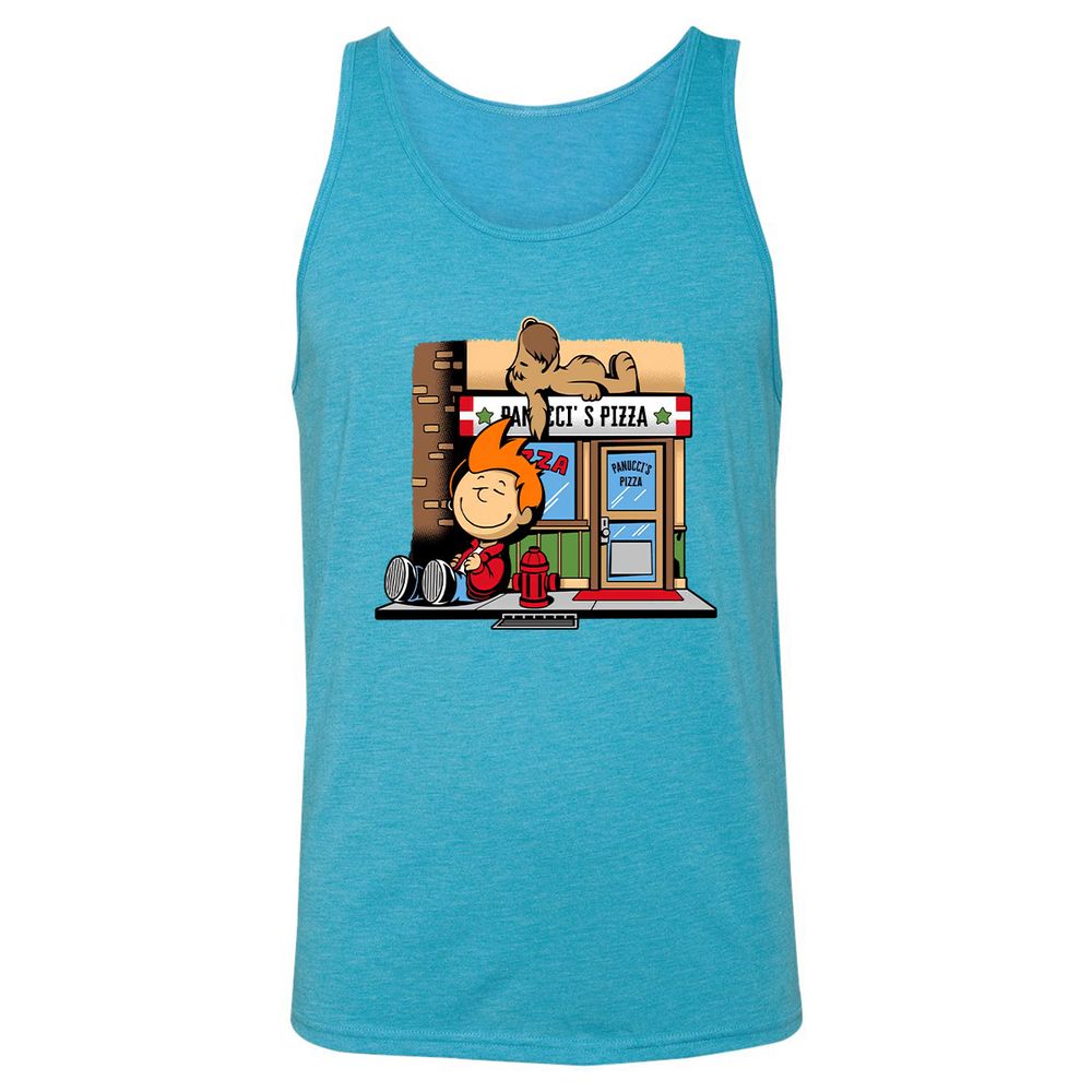 Unisex Jersey Tank - WKXRB5TP - Aqua Triblend - 3