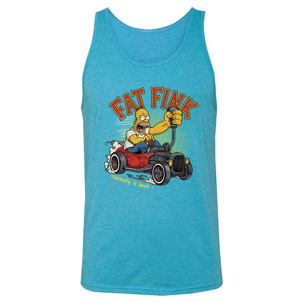 Unisex Jersey Tank - RTY3ER3Z - Aqua Triblend - 3