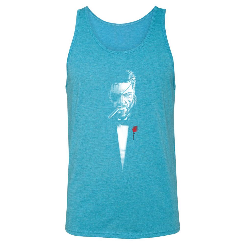 Unisex Jersey Tank - 1NS7HQVJ - Aqua Triblend - 3