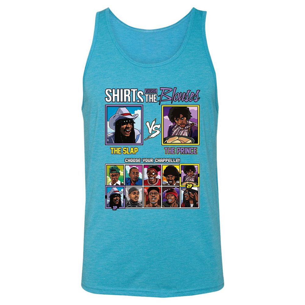 Unisex Jersey Tank - A4U3E3SJ - Aqua Triblend - 3