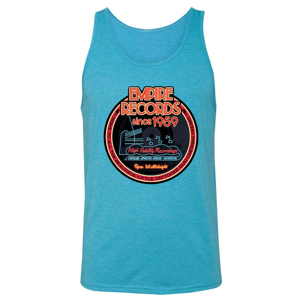 Unisex Jersey Tank - FK48FK7M - Aqua Triblend - 3