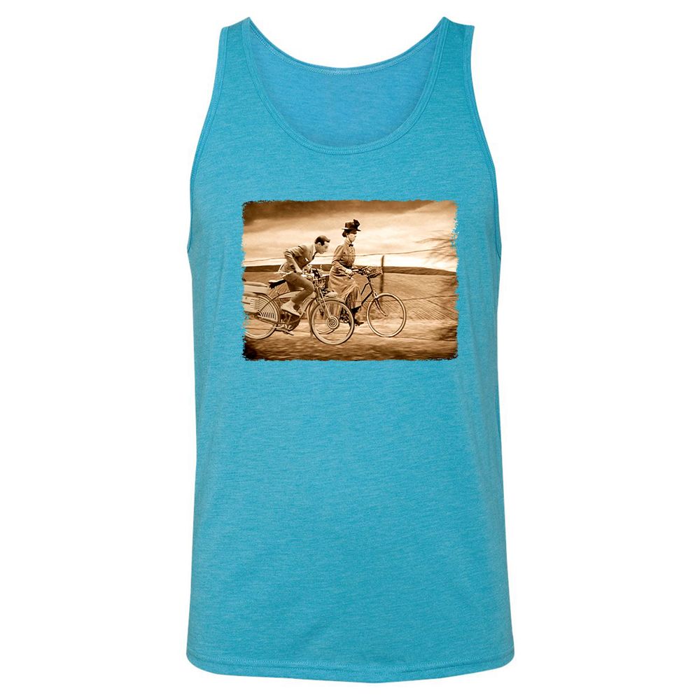 Unisex Jersey Tank - DLRKVJJP - Aqua Triblend - 3