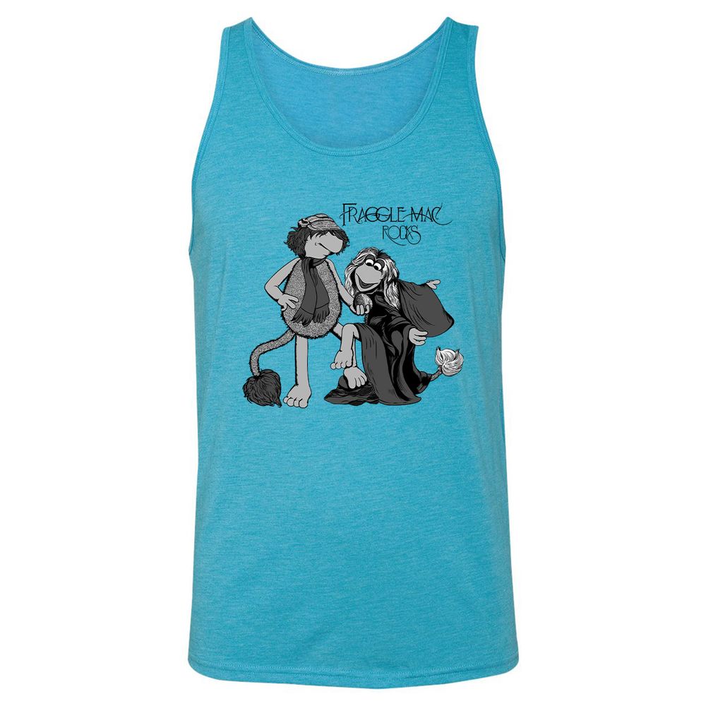 Unisex Jersey Tank - FRSA2YXW - Aqua Triblend - 3