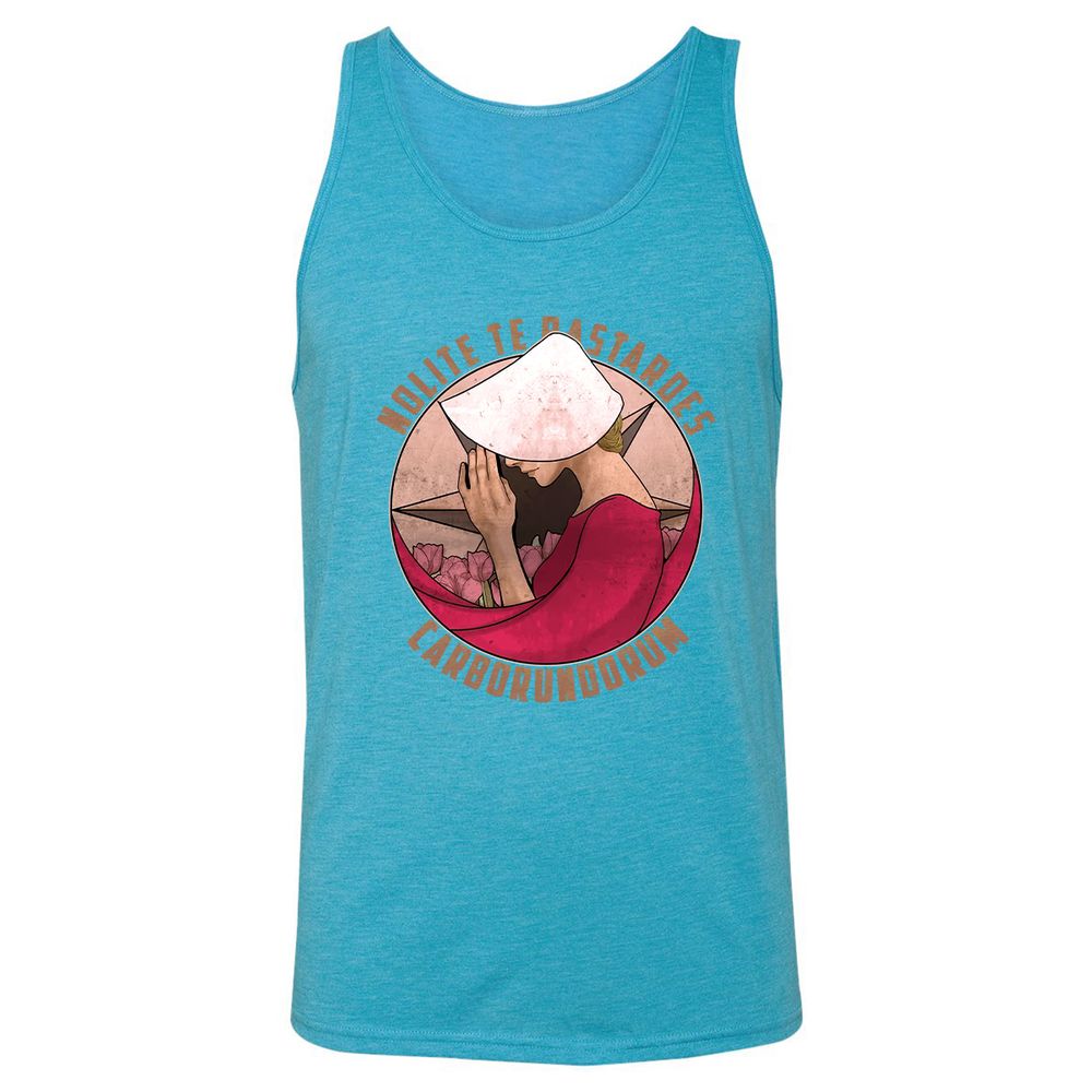 Unisex Jersey Tank - 41VU7EVJ - Aqua Triblend - 3