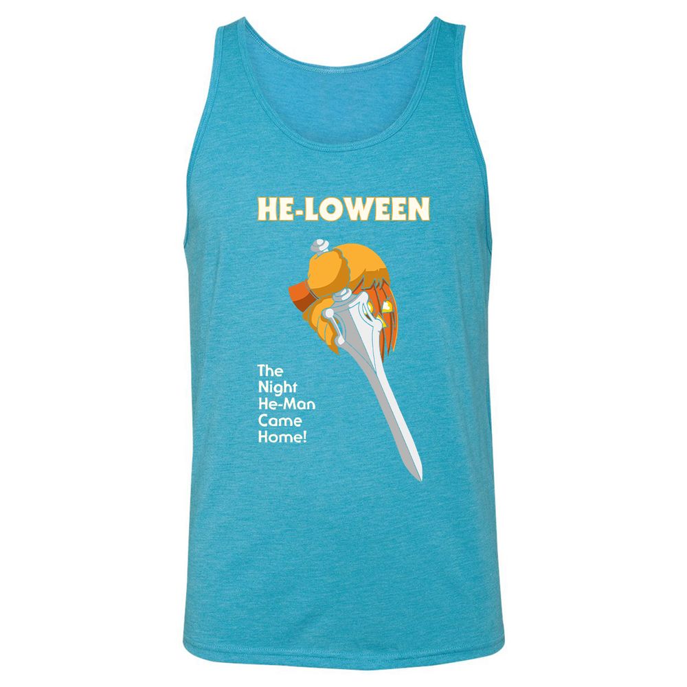 Unisex Jersey Tank - CSEC1NUP - Aqua Triblend - 3