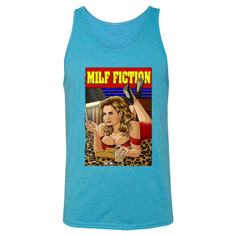Unisex Jersey Tank - 3SJ7A2BP - Aqua Triblend - 3