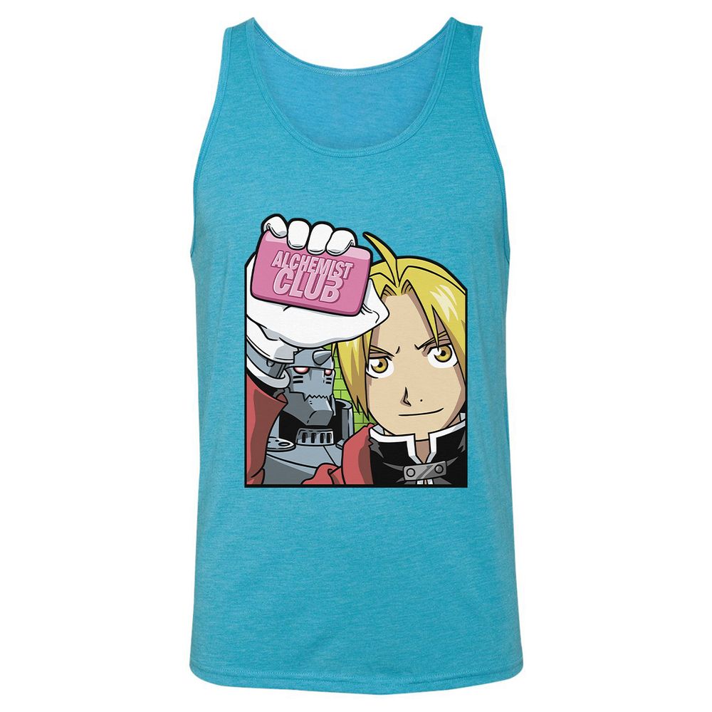 Unisex Jersey Tank - XTUH3TEL - Aqua Triblend - 3