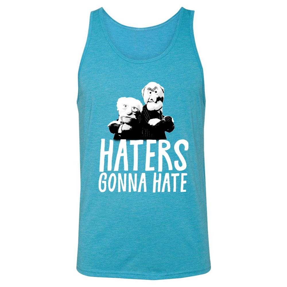 Unisex Jersey Tank - A5RR322F - Aqua Triblend - 3