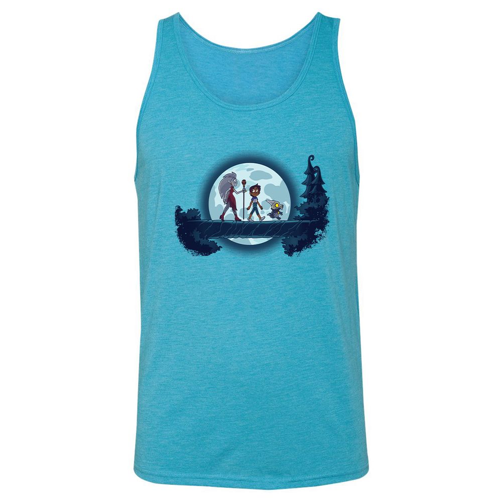 Unisex Jersey Tank - CE2GPQEL - Aqua Triblend - 3