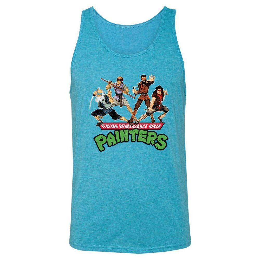Unisex Jersey Tank - 2XCPWZZY - Aqua Triblend - 3