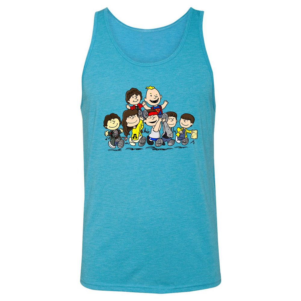 Unisex Jersey Tank - 3BALVJFG - Aqua Triblend - 3