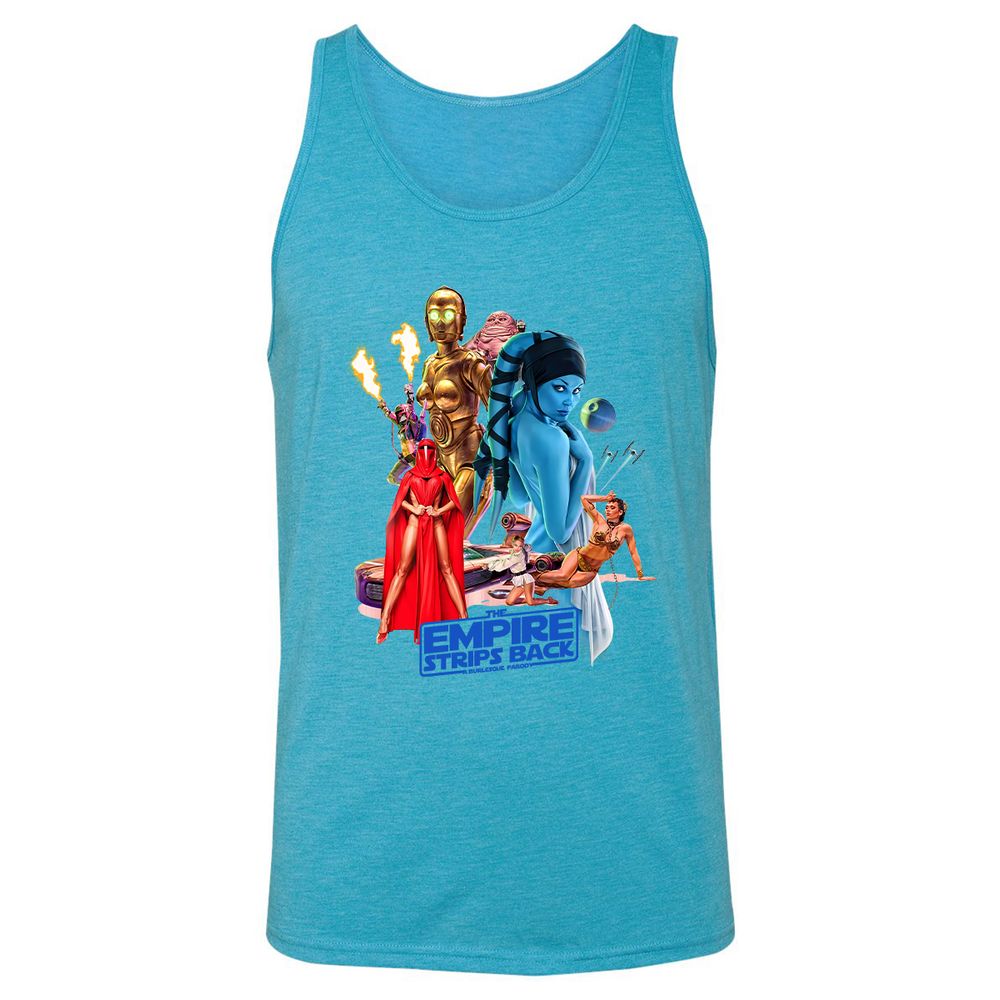 Unisex Jersey Tank - Z1V3GFWJ - Aqua Triblend - 3