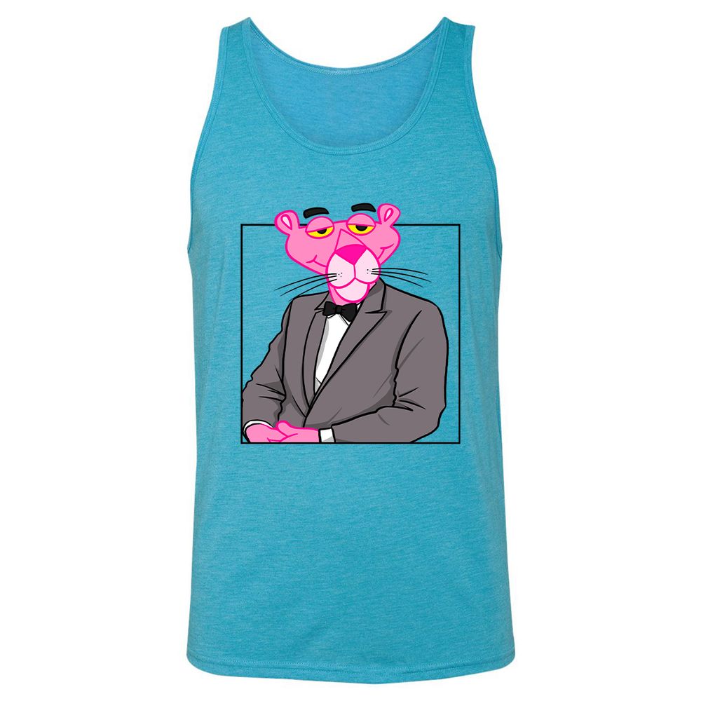 Unisex Jersey Tank - JRPFLUCN - Aqua Triblend - 3