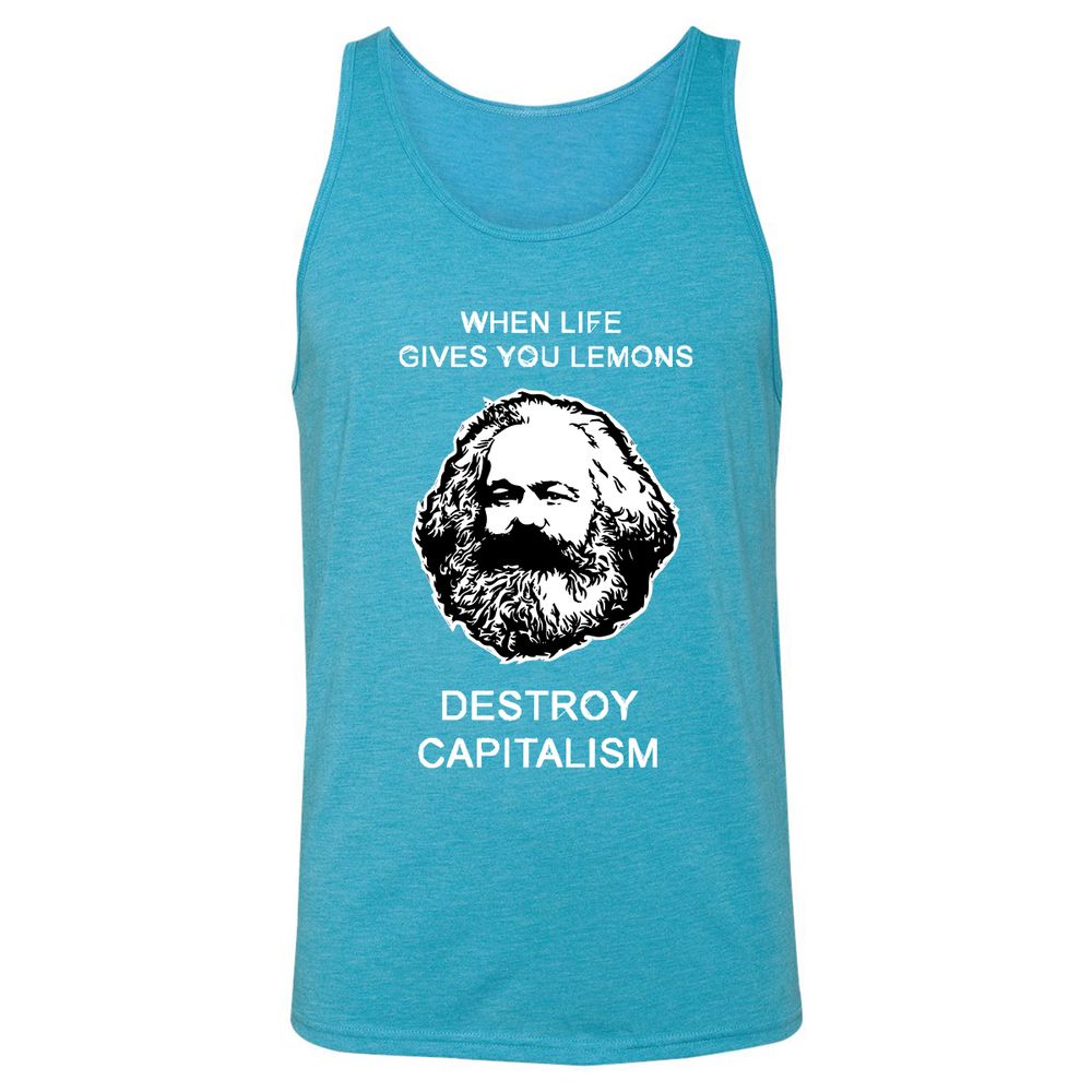 Unisex Jersey Tank - WXBGS24P - Aqua Triblend - 3