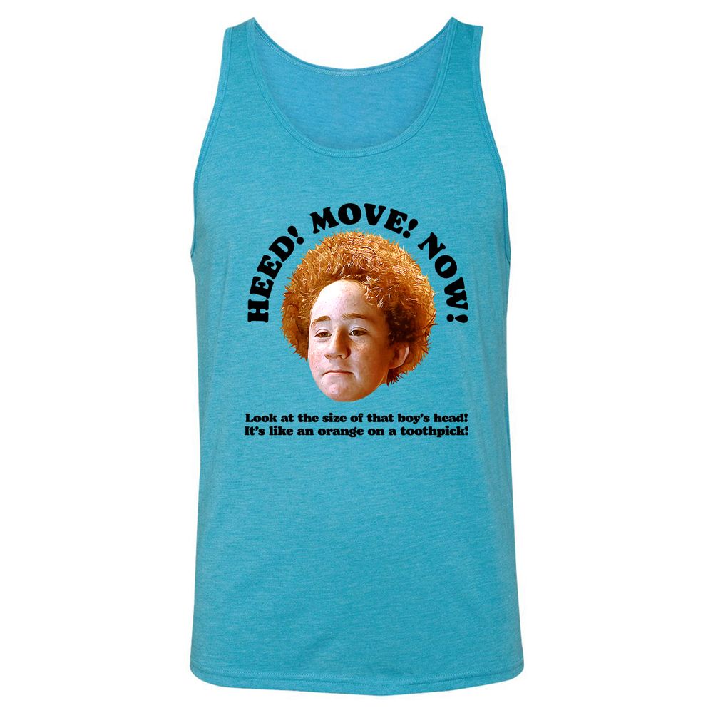 Unisex Jersey Tank - 13L3336Z - Aqua Triblend - 3