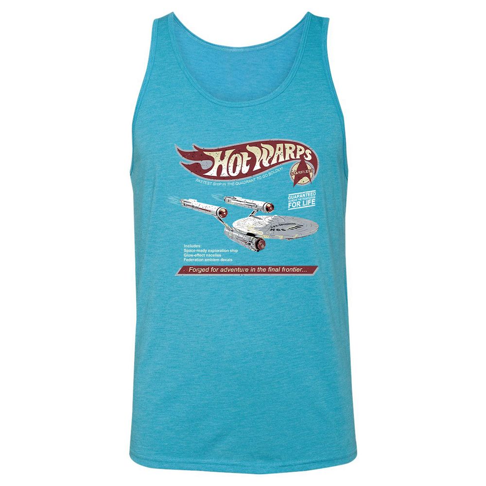 Unisex Jersey Tank - APT4FR5L - Aqua Triblend - 3