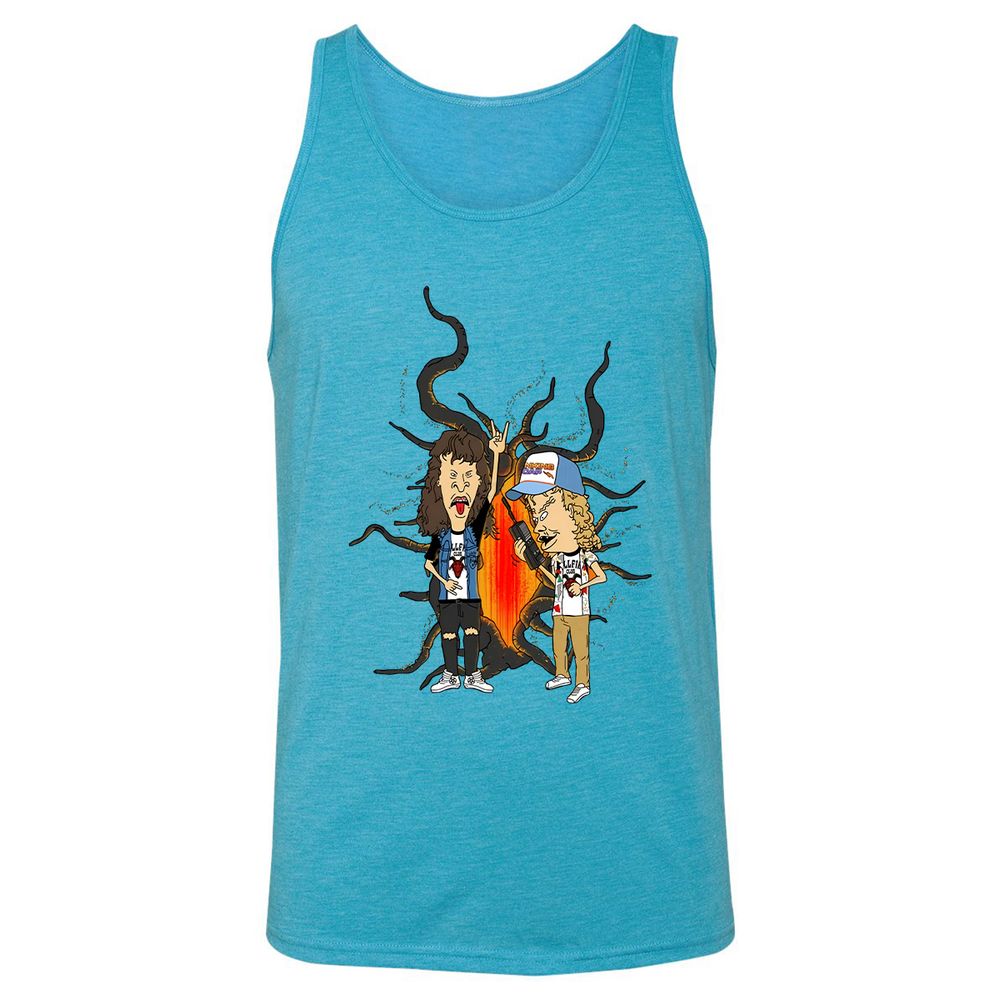 Unisex Jersey Tank - 2J6S6JA6 - Aqua Triblend - 3