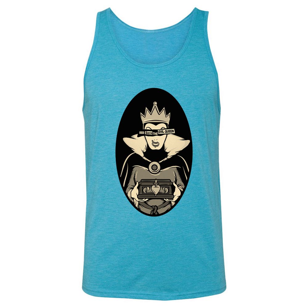 Unisex Jersey Tank - HENCLTEE - Aqua Triblend - 3