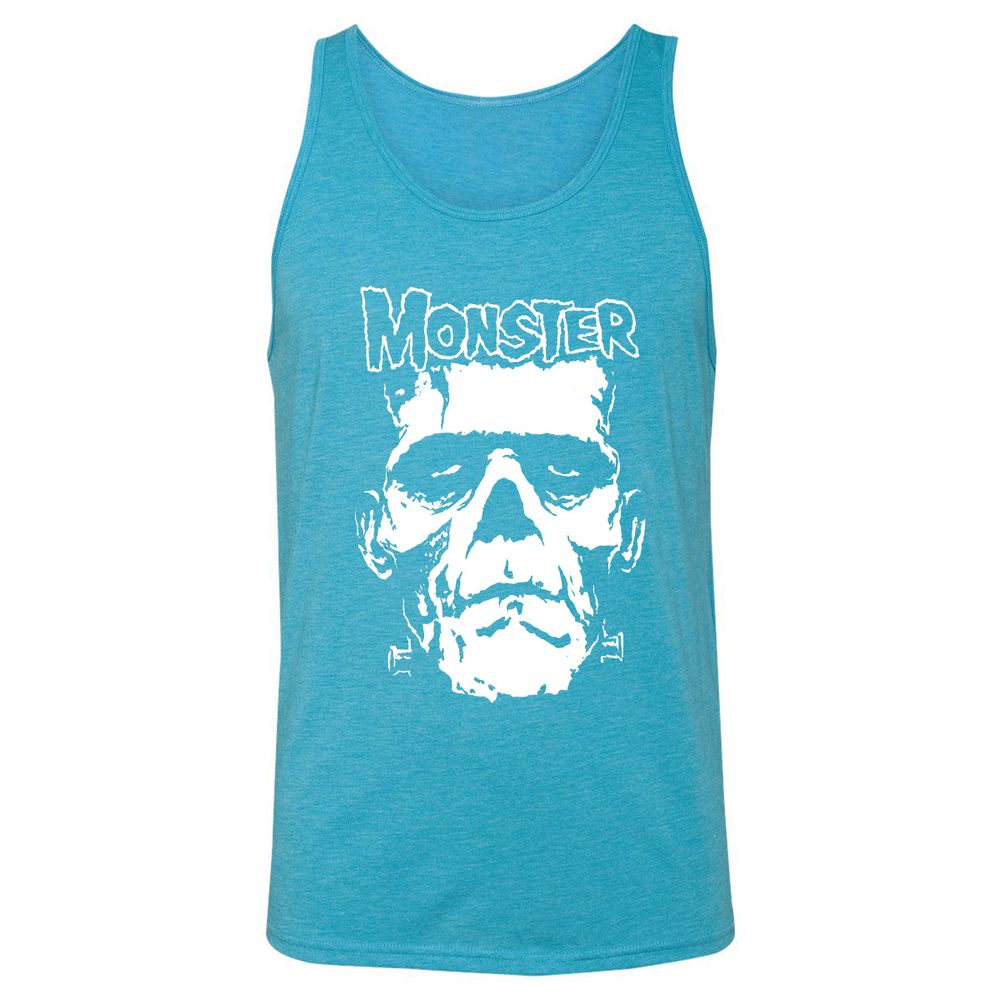 Unisex Jersey Tank - 3MQJKJF6 - Aqua Triblend - 3
