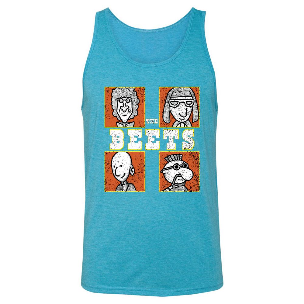 Unisex Jersey Tank - 12HRDD74 - Aqua Triblend - 3