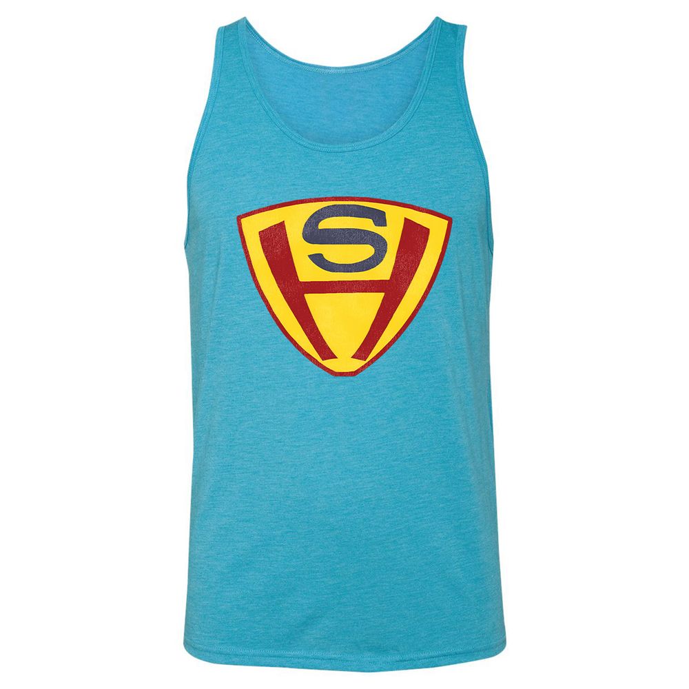 Unisex Jersey Tank - PGBCHGKM - Aqua Triblend - 3