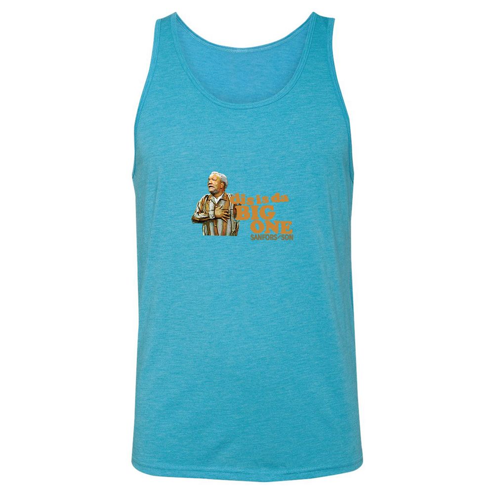 Unisex Jersey Tank - 9J5FZ99E - Aqua Triblend - 3