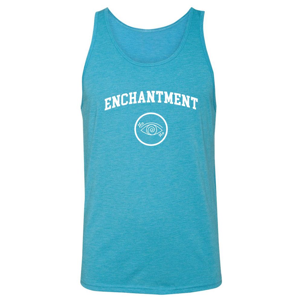 Unisex Jersey Tank - JHJXPCF5 - Aqua Triblend - 3