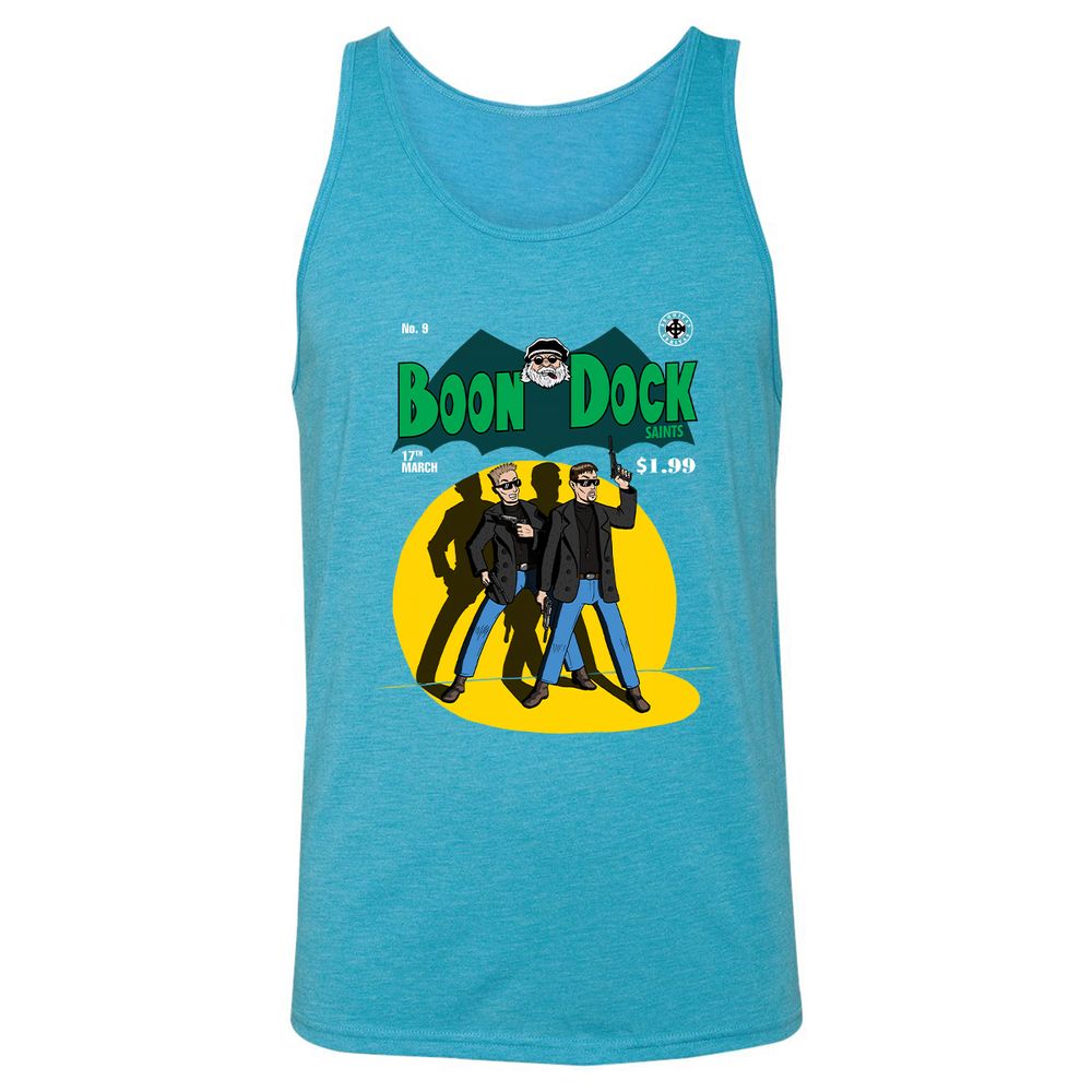Unisex Jersey Tank - YS6EWDSA - Aqua Triblend - 3