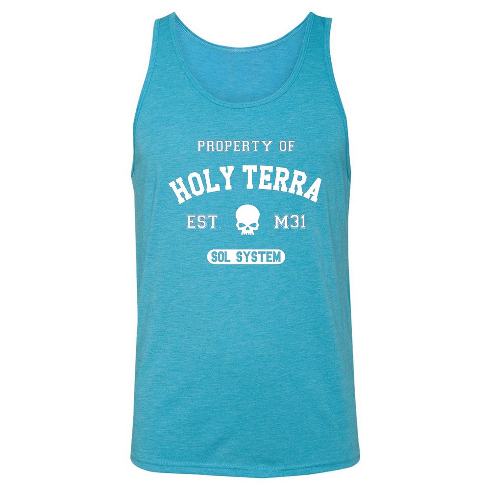 Unisex Jersey Tank - GTV95LYQ - Aqua Triblend - 3