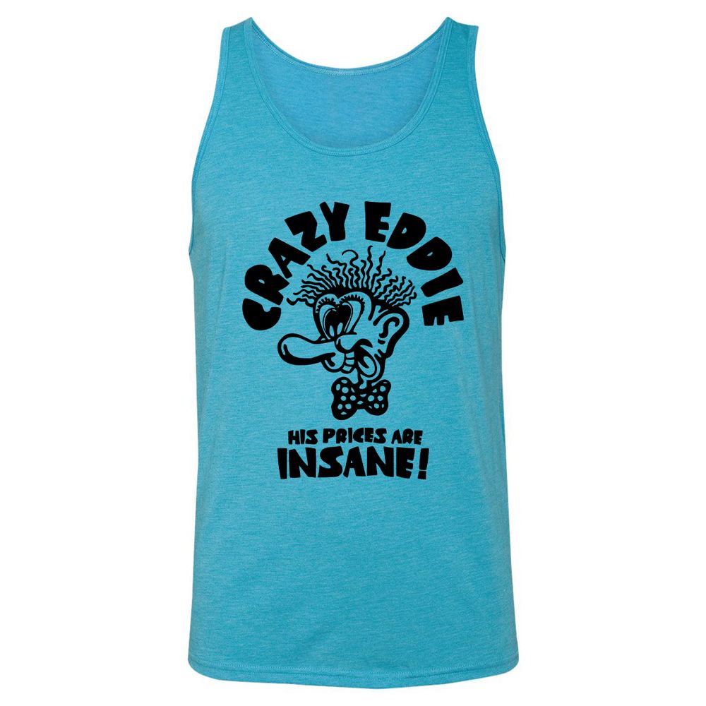 Unisex Jersey Tank - VFU67L9C - Aqua Triblend - 3