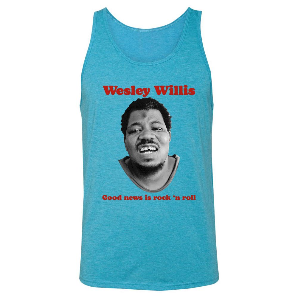 Wesley Willis - Aqua Triblend - 3