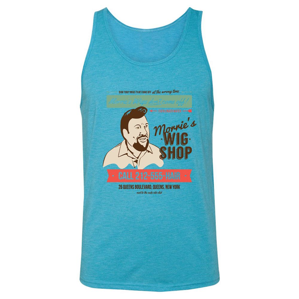 Unisex Jersey Tank - 412KWCGT - Aqua Triblend - 3