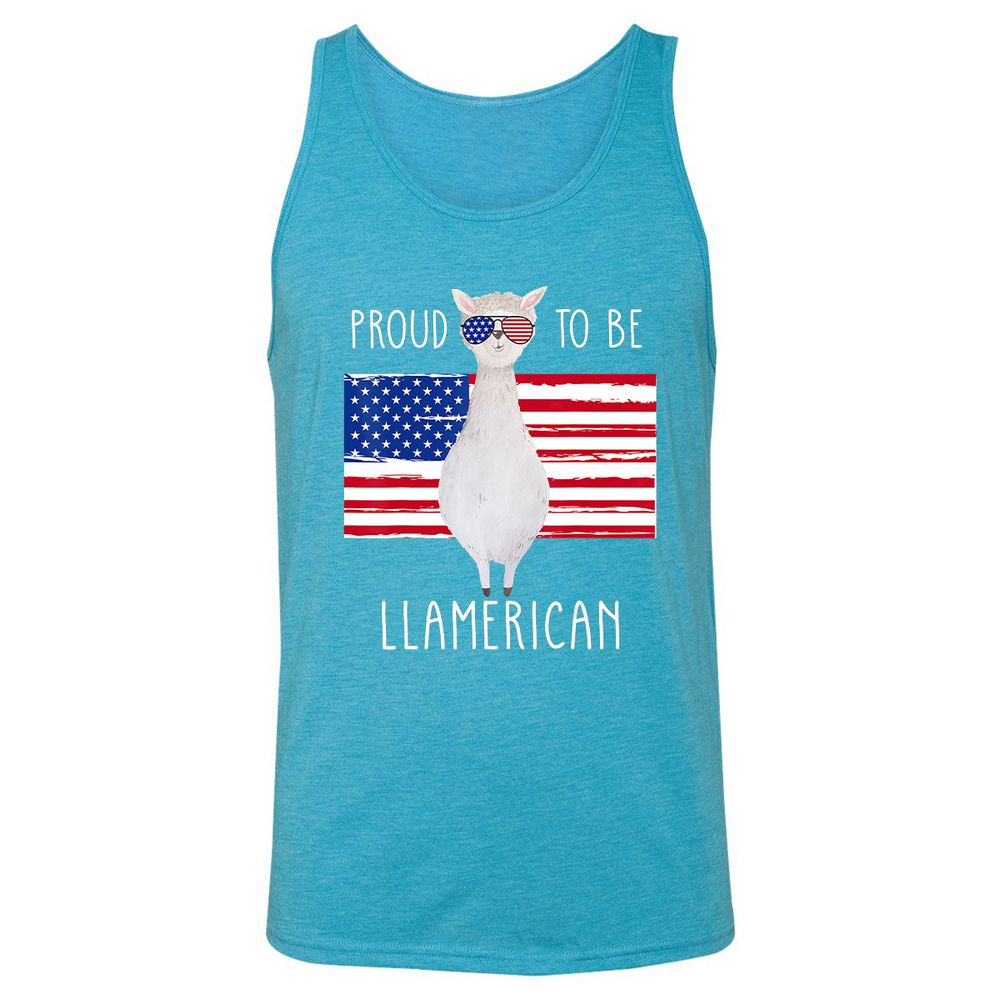 Unisex Jersey Tank - 3BCZA3Z4 - Aqua Triblend - 3
