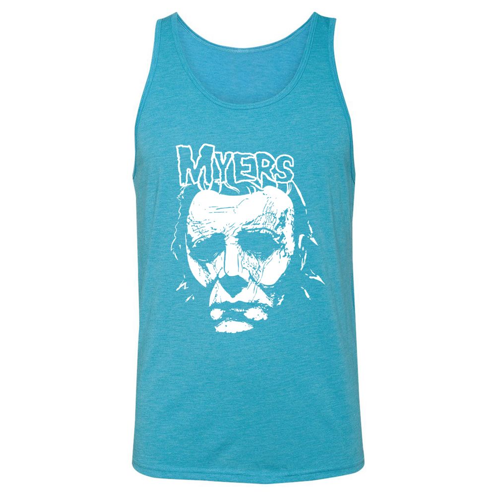 Unisex Jersey Tank - KRGYYGSS - Aqua Triblend - 3