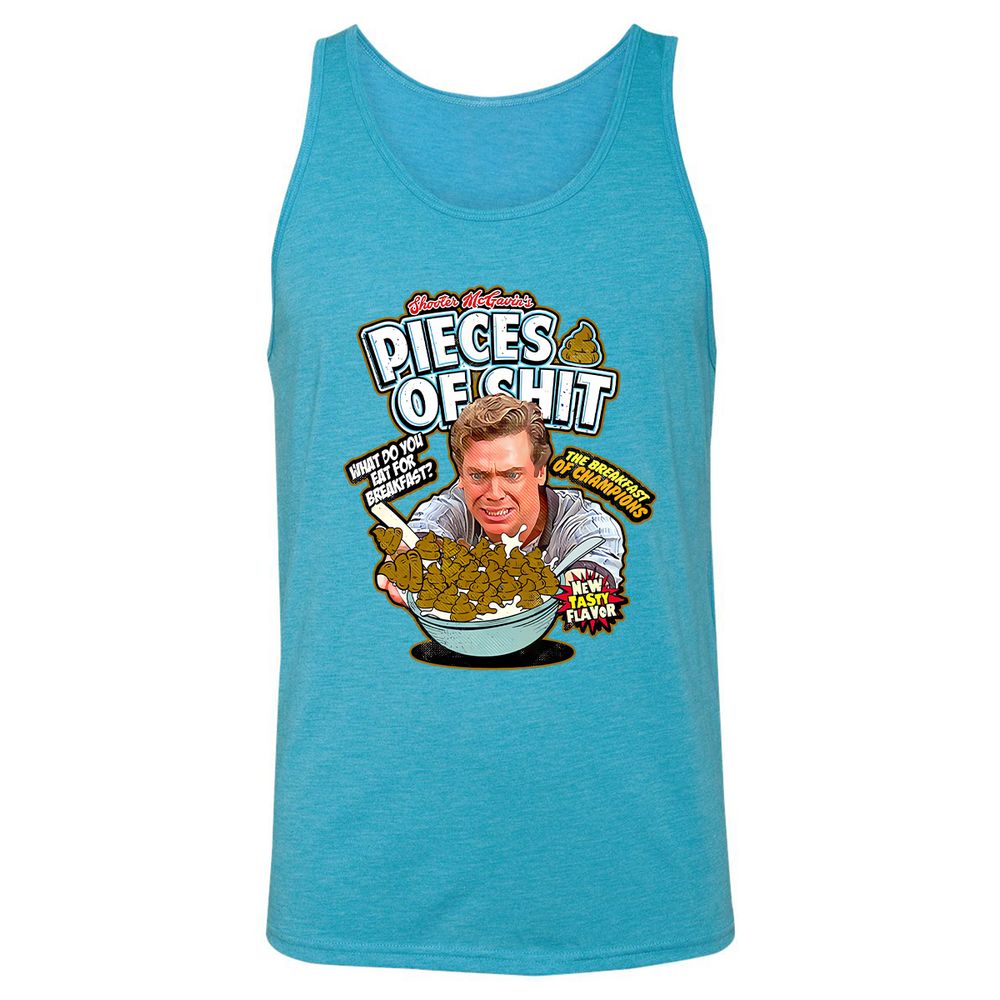 Unisex Jersey Tank - TS7M32M2 - Aqua Triblend - 3