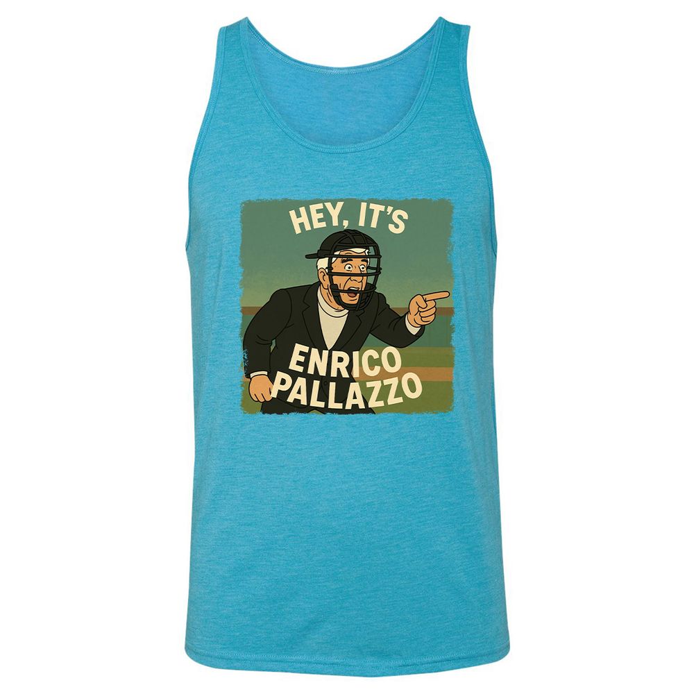 Unisex Jersey Tank - YPBZ7C4Q - Aqua Triblend - 3