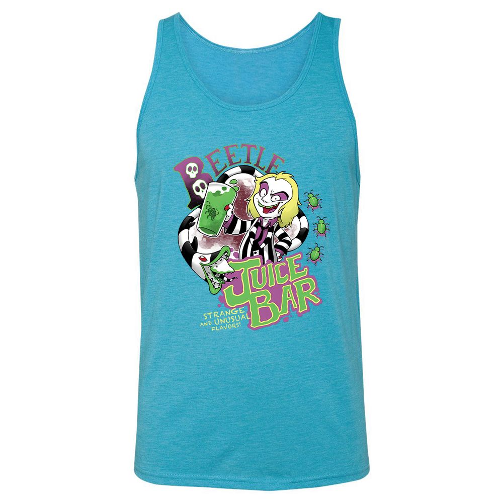Unisex Jersey Tank - 7GSRX69V - Aqua Triblend - 3