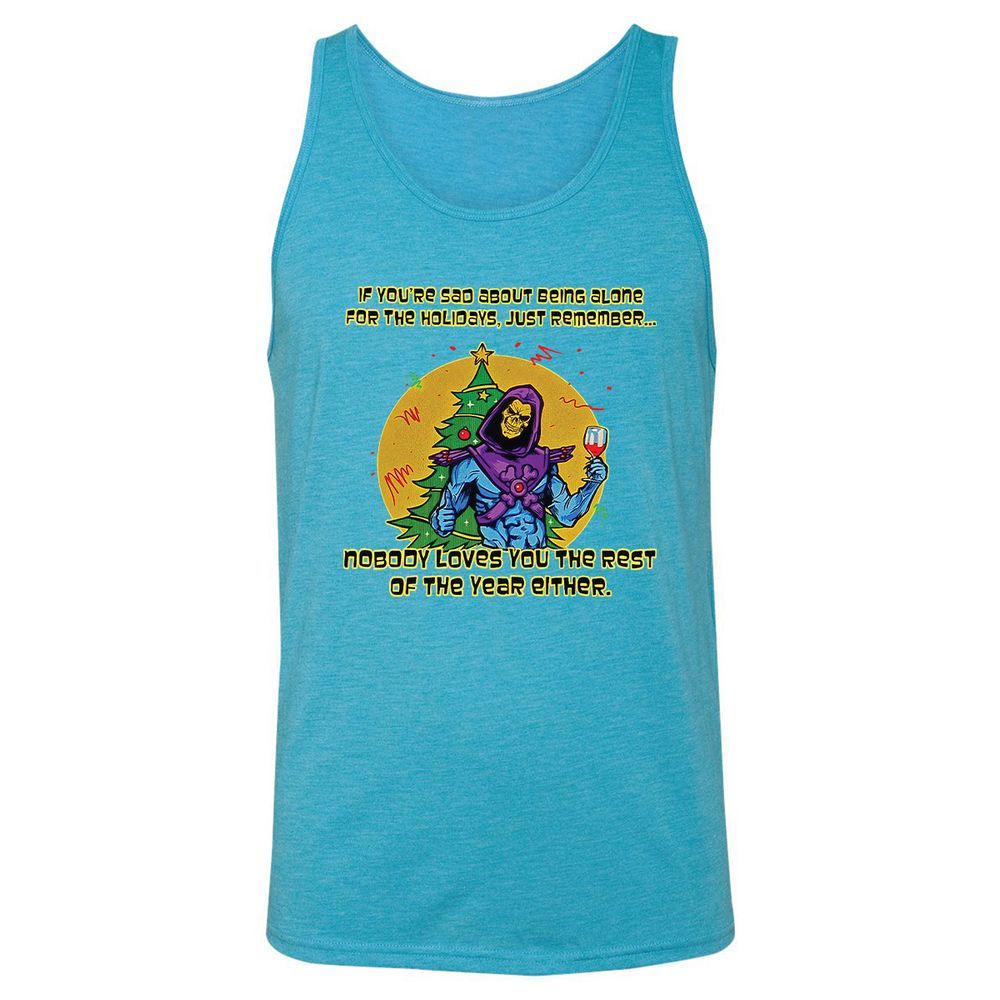 Unisex Jersey Tank - LYSXP7LQ - Aqua Triblend - 3