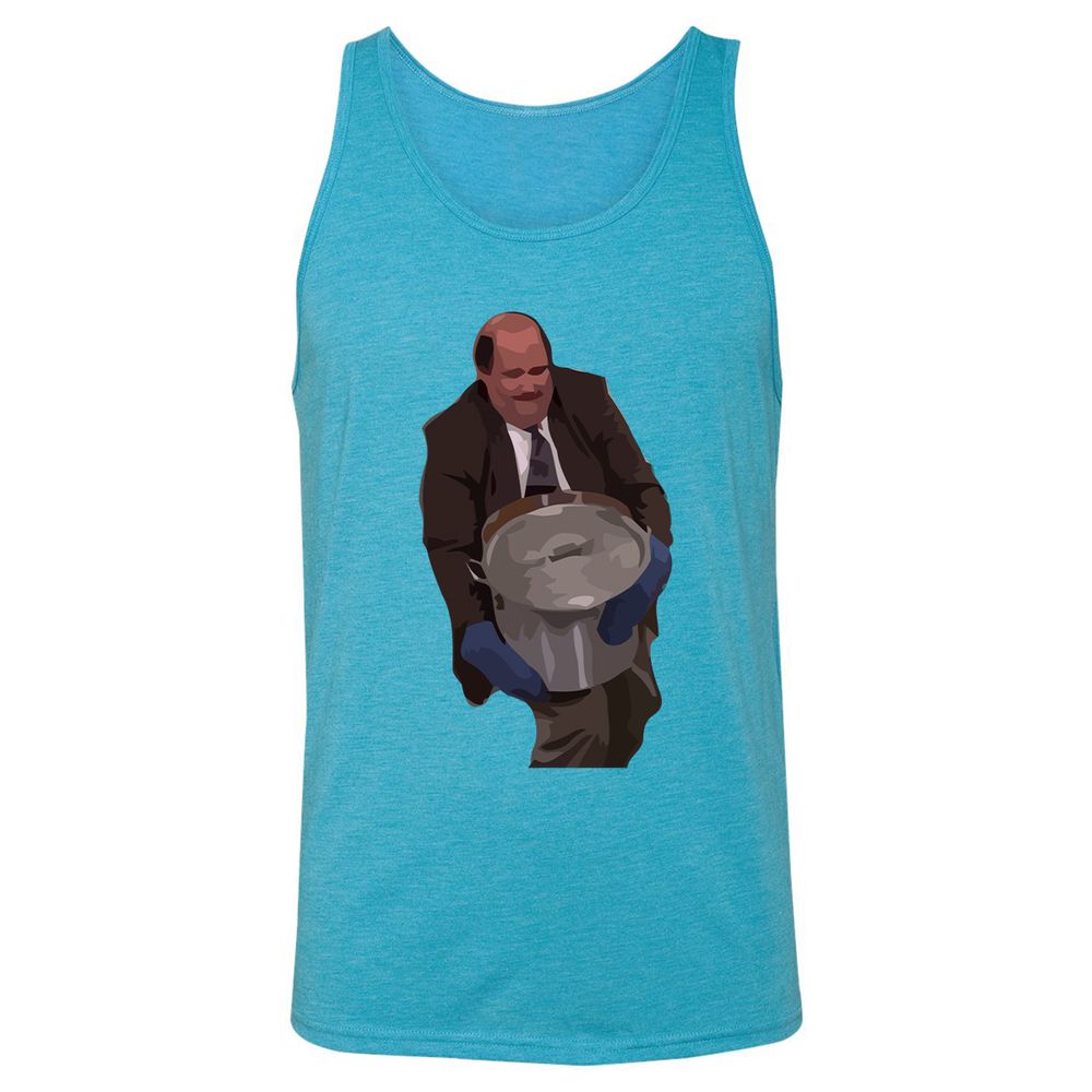 Unisex Jersey Tank - 9DTWRLG6 - Aqua Triblend - 3