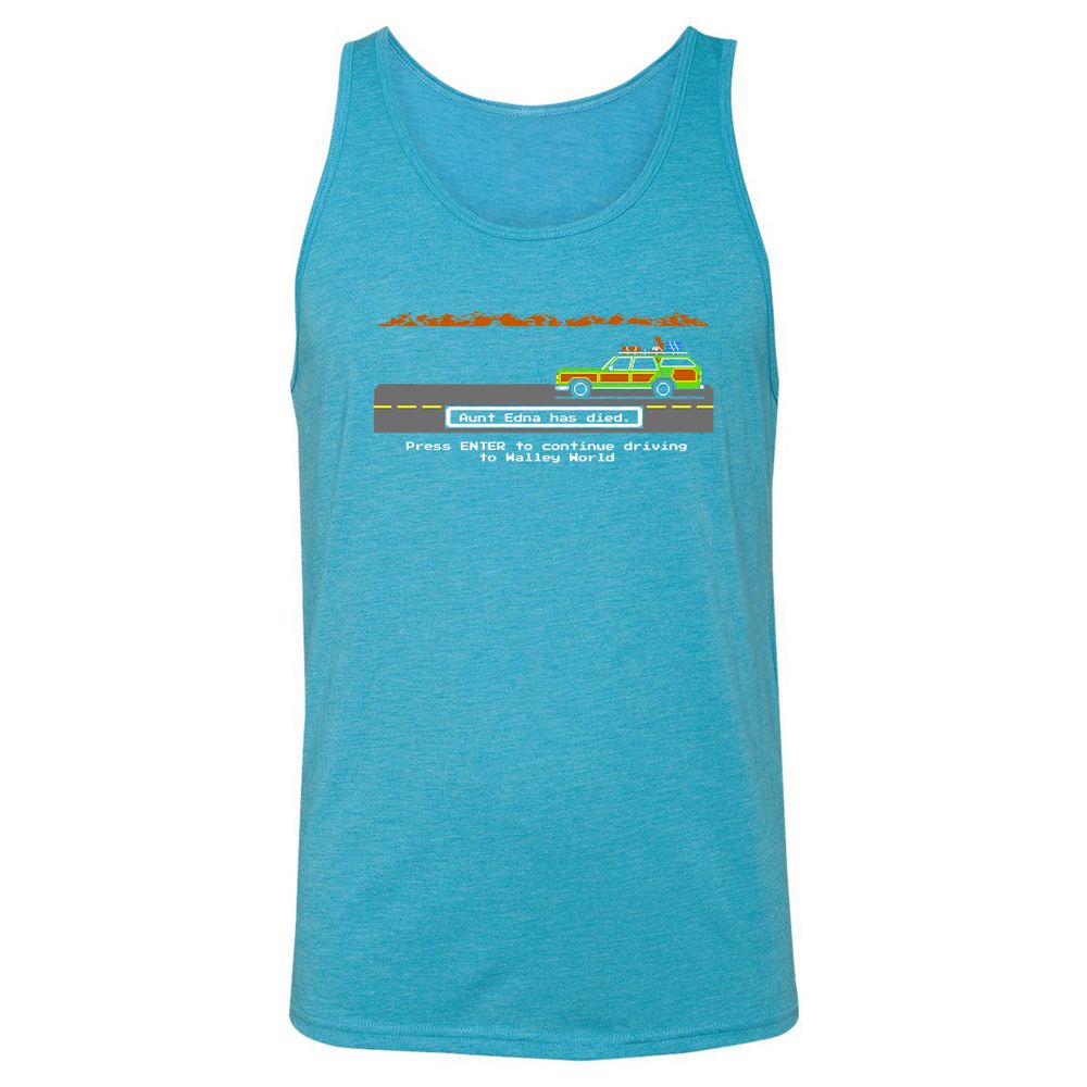 Unisex Jersey Tank - 9NPWGXMX - Aqua Triblend - 3
