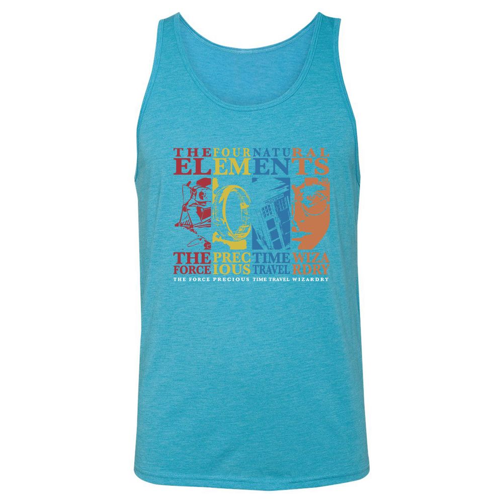 Unisex Jersey Tank - 92CCX5CT - Aqua Triblend - 3