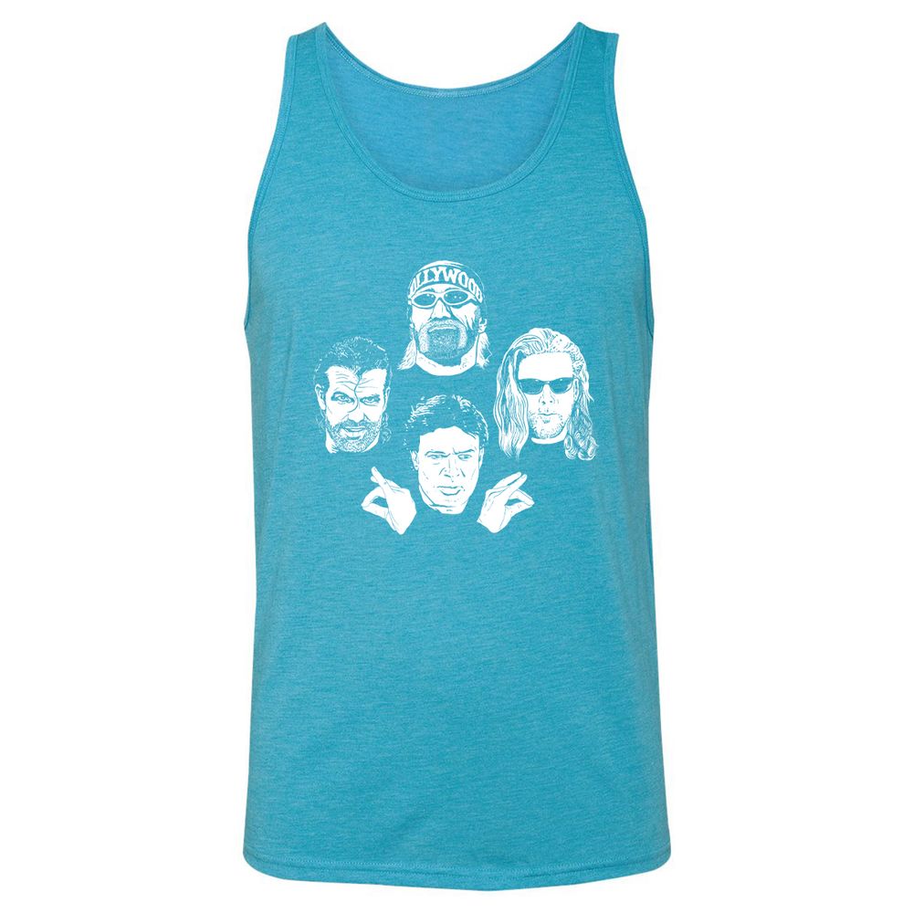 Unisex Jersey Tank - S3NF5ZU4 - Aqua Triblend - 3